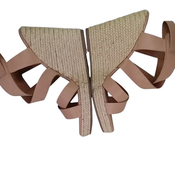JUSTFAB‎ Joan Espadrille Blush Wedge Sandal… - Picture 2 of 9